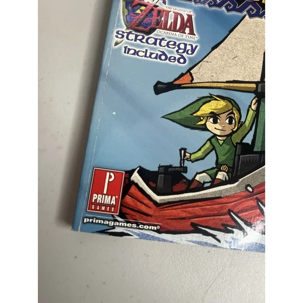 The Legend of Zelda The Wind Waker Prima Official Strategy Guide Nintendo GC